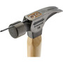 Stiletto TI16MC  16oz Titanium Hammer with Milled Face and 18" Curved Handle (Musclehead) Image 2
