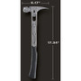 Stiletto TIB15MC  15-oz TIBONE Titanium Hammer Milled Face with Curved Handle Image 4