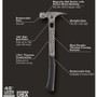 Stiletto TIB15SC  15-oz TIBONE Titanium Hammer Smooth Face with Curved Handle Image 2