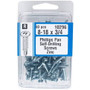 Midwest Fastener 10296  #8 x 3/4" Phillips Pan Head Self-Drilling Screws Zinc Plated - 90 per Package Image 0