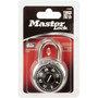 Master Lock 1500D  1-7/8" Wide Black Dial Combination Padlock with 3/4" Shackle Height Image 2