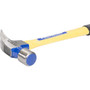 Vaughan 105-38  20-oz Milled Face "999" Straight Claw Ripping Hammer with 16" Straight Fiberglass Handle (FS999ML) Image 4