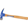 Vaughan 106-02  28-oz Smooth Face Linemans Straight Claw Professional Rip Hammer with 15" Straight Hickory Handle (606S) Image 2