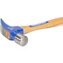 Vaughan 106-02  28-oz Smooth Face Linemans Straight Claw Professional Rip Hammer with 15" Straight Hickory Handle (606S) Image 4