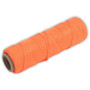 Marshalltown ML338  500' x #18 Flourescent Orange Braided Nylon Mason's Line (10838) Image 0