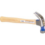 Vaughan 114-03  16-oz Smooth Face Professional Full Octagon Curved Claw Hammer with 13" Straight Handle (DO16) Image 1