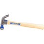 Vaughan 114-03  16-oz Smooth Face Professional Full Octagon Curved Claw Hammer with 13" Straight Handle (DO16) Image 2