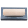 QLT by Marshalltown CE552B  Blue Steel 6" x 3" Hand Edger with 3/8" Radius and 1/2" Lip - Wood Handle (13964) Image 2