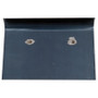 QLT by Marshalltown CE556B  Blue Steel 6" x 4" Hand Edger with 3/8" Radius and 1/2" Lip - Wood Handle (13972) Image 3