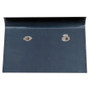 QLT by Marshalltown CE557B  Blue Steel 6" x 4" Hand Edger with 1/2" Radius and 5/8" Lip - Wood Handle (13974) Image 3