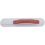 Marshalltown 143D  16" x 3-1/8" Round End Magnesium Hand Float with DuraSoft Handle (14612) Image 2