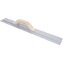 Marshalltown 146  20" x 3-1/8" Beveled End Magnesium Hand Float with Wood Handle (14602) Image 1