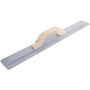 Marshalltown 146  20" x 3-1/8" Beveled End Magnesium Hand Float with Wood Handle (14602) Image 4