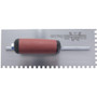 Marshalltown 702SD  11" x 4-1/2" Standard Notched Trowel with 1/4" Square Notches for Right Handed with DuraSoft Handle (15709) Image 2