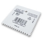 QLT by Marshalltown 6286  1/8" x 1/4" x 3/16" V-Shaped Plastic Multi-Notched Spreader (16286) Image 0