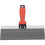 Wal-Board Tools 018-032  12" Blue Steel Blade Taping Knife with Tuff-Grip Handle (TG-12) (40049) Image 1