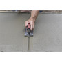 Marshalltown 180D  6" x 3" Stainless Steel Concrete Hand Groover with DuraSoft Handle (14102) Image 3