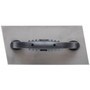 QLT by Marshalltown 208  9" x 4" Notched Trowel with Plastic Handle - 1/16" Square and 1/16" x 1/32" 'U' w/ 10 degree Cutback (16252) Image 2