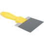 Wal-Board Tools 021-016  6" x 3" Blue Spring Steel Blade Taping Knife with Textured Handle (TH-06) (40073) Image 1