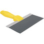 Wal-Board Tools 021-020  10" x 3" Blue Spring Steel Blade Taping Knife with Textured Handle (TH-10) (40075) Image 1