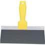 Wal-Board Tools 021-020  10" x 3" Blue Spring Steel Blade Taping Knife with Textured Handle (TH-10) (40075) Image 2