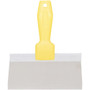 Wal-Board Tools 021-038  8" x 3" Stainless Steel Blade Taping Knife with Textured Handle (THS-08) (40079) Image 1