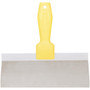Wal-Board Tools 021-040  10" x 3" Stainless Steel Blade Taping Knife with Textured Handle (THS-10) (40080) Image 1