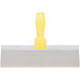 Wal-Board Tools 021-044  14" x 3" Stainless Steel Blade Taping Knife with Textured Handle (THS-14) (40082) Image 1