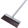 Wal-Board Tools 029-003 14" High Carbon Steel Floor Scraper with 60" Metal Handle (FS-6) (40115) Image 0