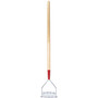 Wal-Board Tools 042-002  6" Semi-Round Steel Head Hand Masher / Mixer with 37" Wood Handle (MM-34) (40167) Image 2