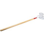 Wal-Board Tools 042-002  6" Semi-Round Steel Head Hand Masher / Mixer with 37" Wood Handle (MM-34) (40167) Image 3