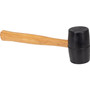 Vaughan 574-31  20-oz Black Solid Rubber Mallet with 10-5/8" Hardwood Handle (RM2B) Image 1