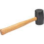 Vaughan 574-31  20-oz Black Solid Rubber Mallet with 10-5/8" Hardwood Handle (RM2B) Image 2