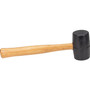 Vaughan 574-31  20-oz Black Solid Rubber Mallet with 10-5/8" Hardwood Handle (RM2B) Image 4