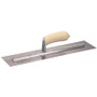 Marshalltown MXS66  16" x 4" Xtralite Finishing Trowel with Curved Wood Handle (13248) Image 0