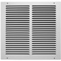 Accord ABRGWH1212  White Return Air Grille with 1/2" Spaced Fins for 12" x 12" Duct Opening Image 0