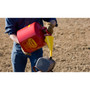 Eagle UI50FS  5 Gallon Type I Metal Safety Gas Can - Red with F15 Funnel Image 1