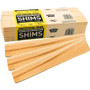Nelson Wood Shims Contractor Grade 12 Inch Beddar Wood Shims - 42 Shims per Package Image 1