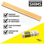 Nelson Wood Shims Contractor Grade 12 Inch Beddar Wood Shims - 42 Shims per Package Image 3