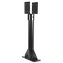 SkyLift SK18-HD5.5  18" Heavy Duty SkyLift Roof Riser with 5-1/2" Saddle - Black Image 0