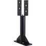 SkyLift SKDR-3.5  12" Designer SkyLift Roof Riser for Vertical Wood Post with 3-1/2" Saddle - Black Image 0