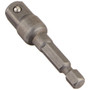 Vermont American 15475  3/8" Square Drive Socket Adapter with 1/4" Hex Shank Image 0