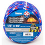 KingCord 302461BGV1  1/2" x 50' Polypropylene Diamond Braid - Blue/Red/White Image 0