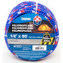 KingCord 302461BGV1  1/2" x 50' Polypropylene Diamond Braid - Blue/Red/White Image 0