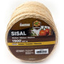 KingCord 342101BG  1500' 1 Ply Sisal Twisted Twine Rope Image 0