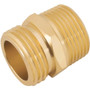 Melnor 60Z-3/4  3/4" NPT Male x GHT Male Metal Connector Image 0