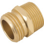 Melnor 61Z  1/2" NPS Female or 3/4" NPT Male x GHT Male Metal Connector Image 0