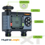 Melnor 73100  HydroLogic 2-Zone Digital Water Electronic Hose Timer Image 3