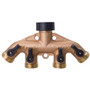 Melnor 9009  Metal 4-Way Hose Valve Image 0