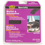 M-D Building Products 01033  All Climate - Auto & Marine 10' EPDM Rubber Weatherstrip with All Profile - Black Image 1